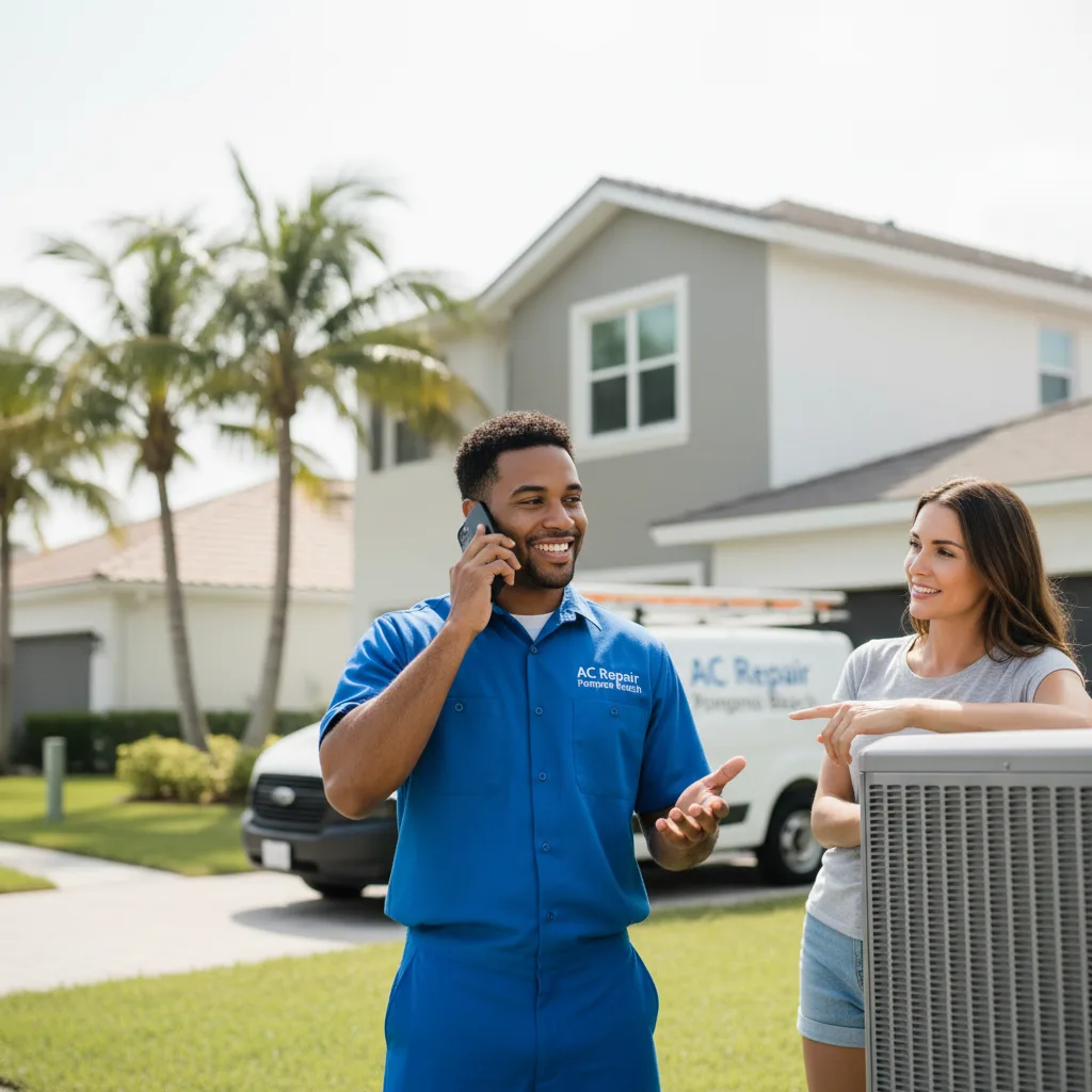 AC Repair Pompano Beach customer support in Spearman